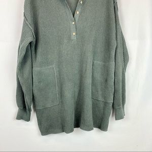 People Picnic Sweater Mini Dress 